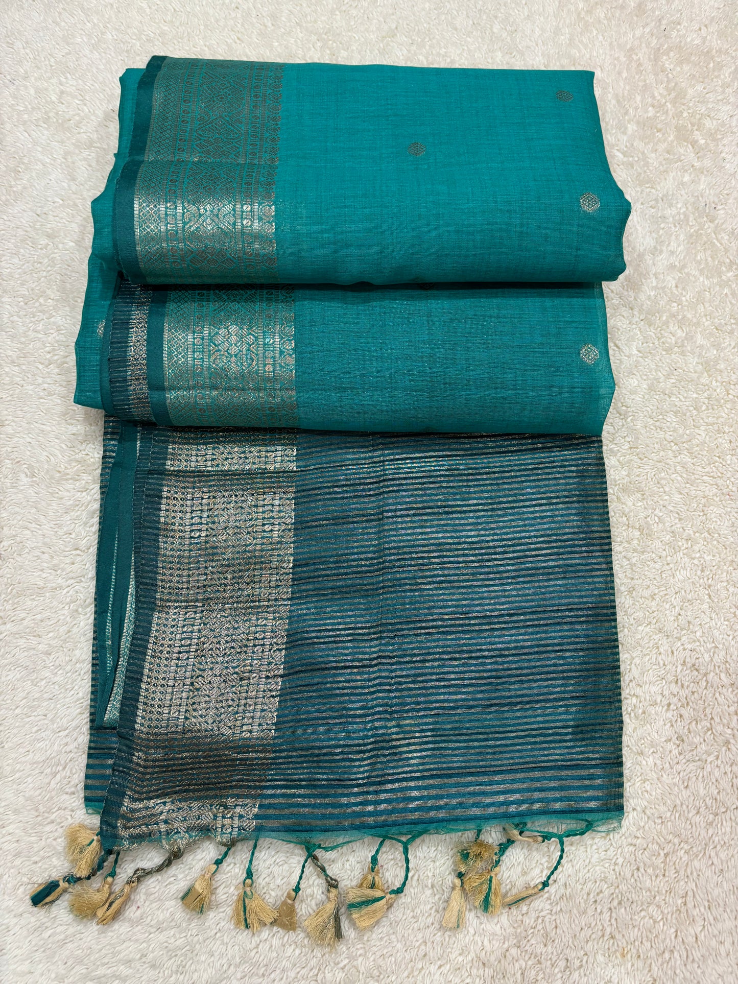 Cotton Silk Fancy sarees