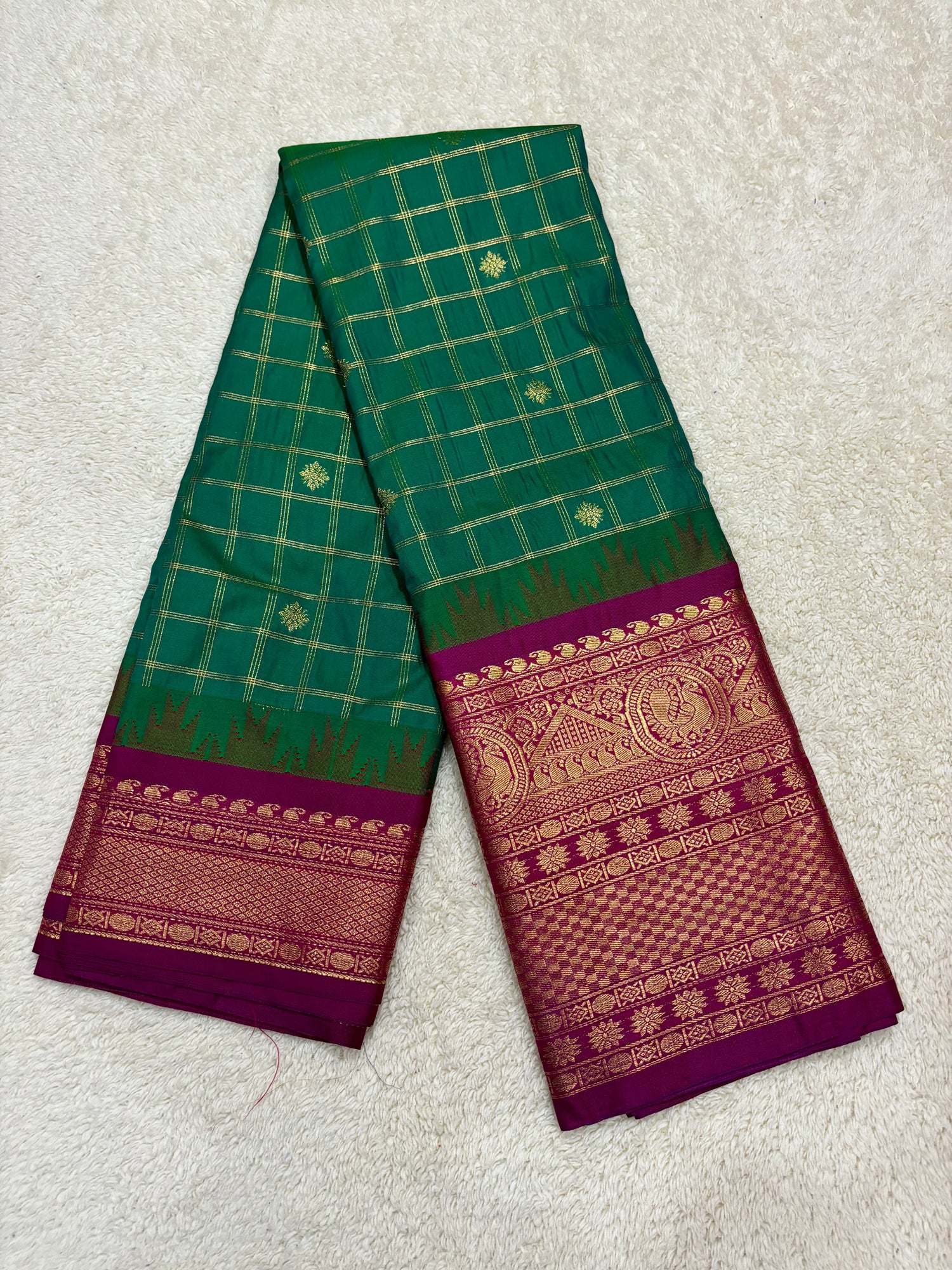 Semi Gadwal Sarees