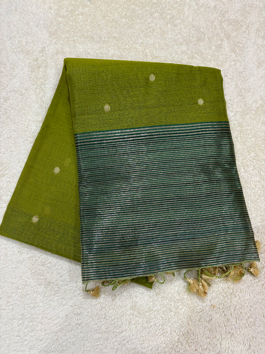 Cotton Silk Fancy sarees