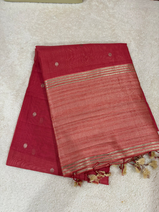 Cotton Silk Fancy sarees