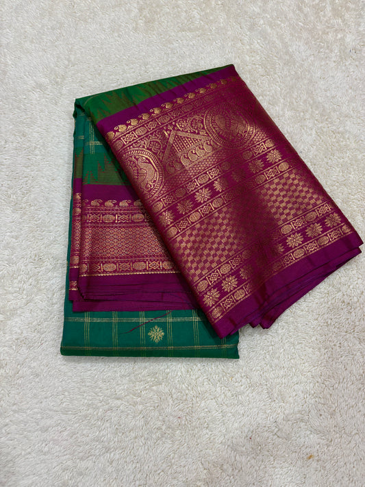 Semi Gadwal Sarees