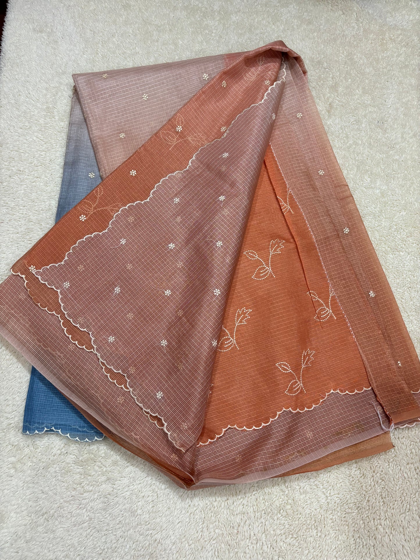 Soft Kota Cocktail sarees