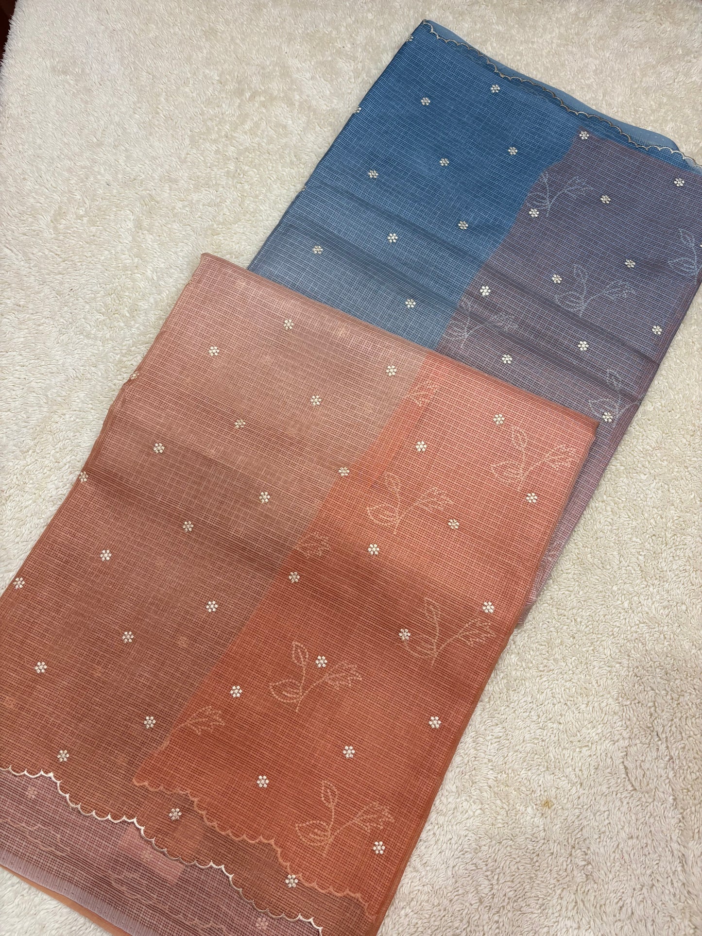 Soft Kota Cocktail sarees