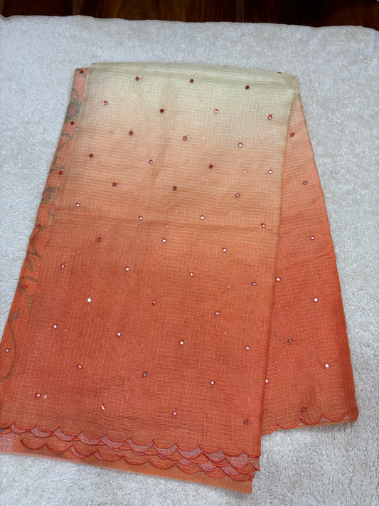 Soft Kota Cocktail sarees