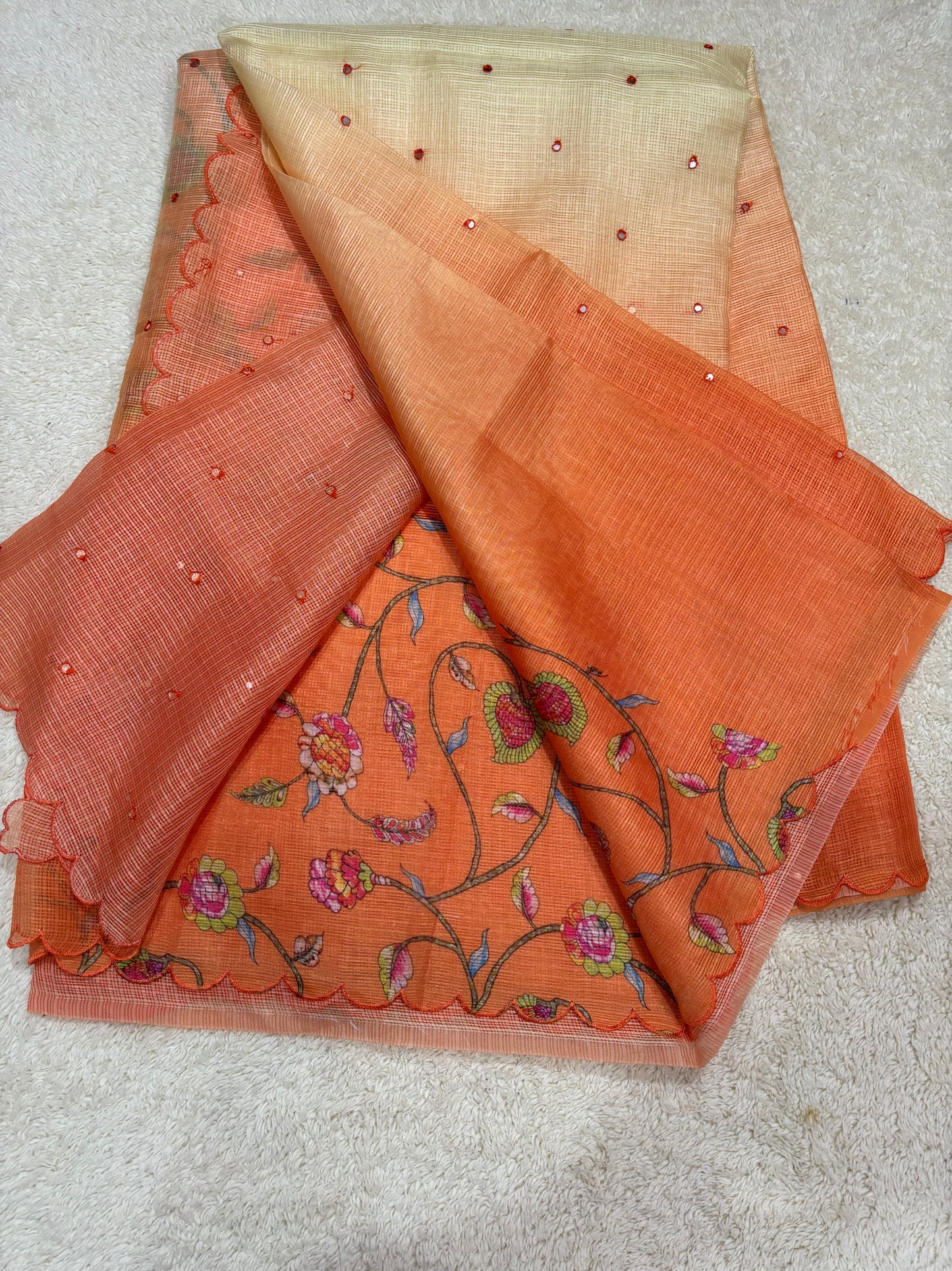Soft Kota Cocktail sarees