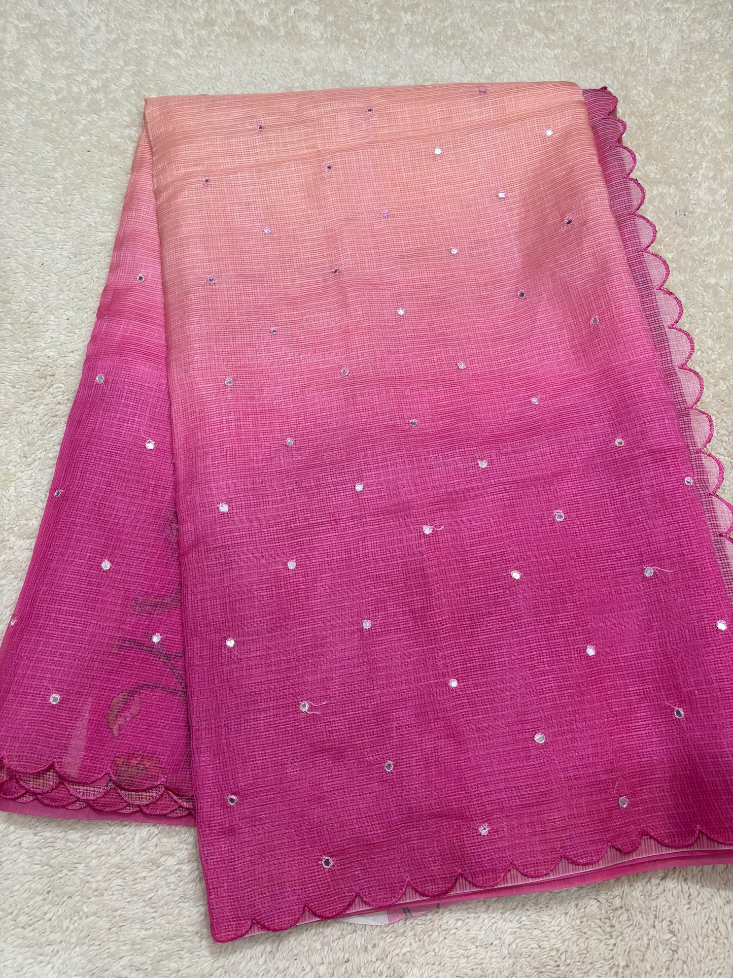 Soft Kota Cocktail sarees